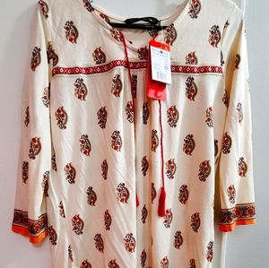 Women Printed Cotton Top